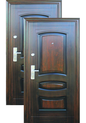 L-108 (теплая) металлическая входная дверь