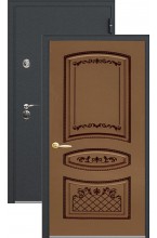 Легион 1 черный шелк/крит металлическая входная дверь