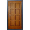Тепло-дверь МАКСИМУМ, Черный шелк рисунок 13 цвет Грецкий орех металлическая входная дверь