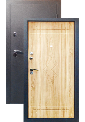 Тепло-дверь МАКСИМУМ, Черный шелк рисунок 69 цвет Ясень металлическая входная дверь